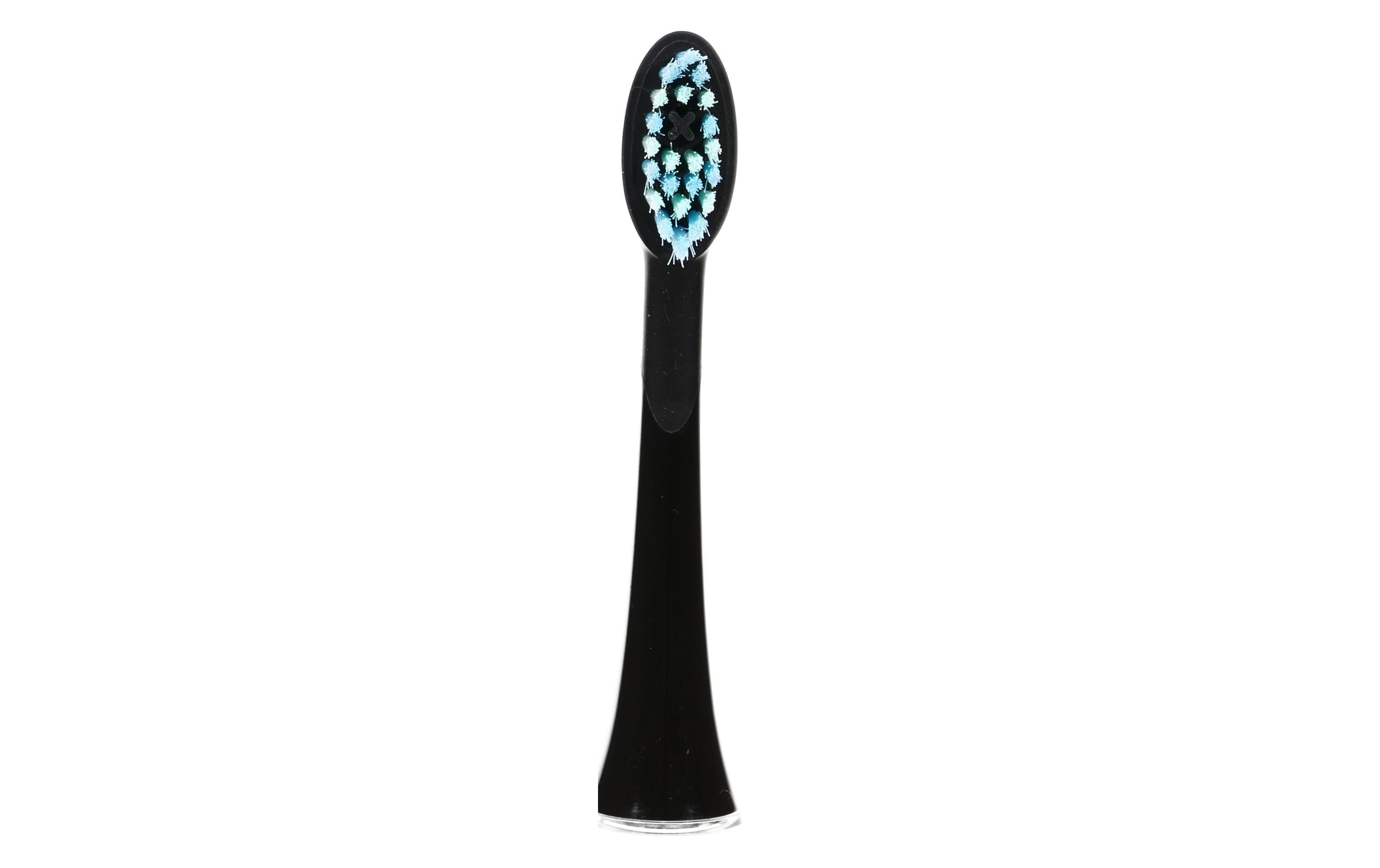 Zahnbürstenkopf Shine Bright Extra Clean Schwarz, 6 StückErsatz-Bürstenköpfe