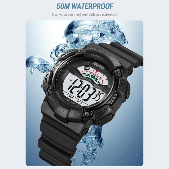 SKMEI 50m vandtæt armbåndsur