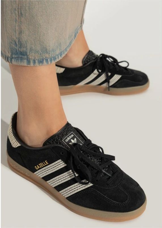 Adidas - Gazelle Indoor - Schoenen - Zwart - Suède