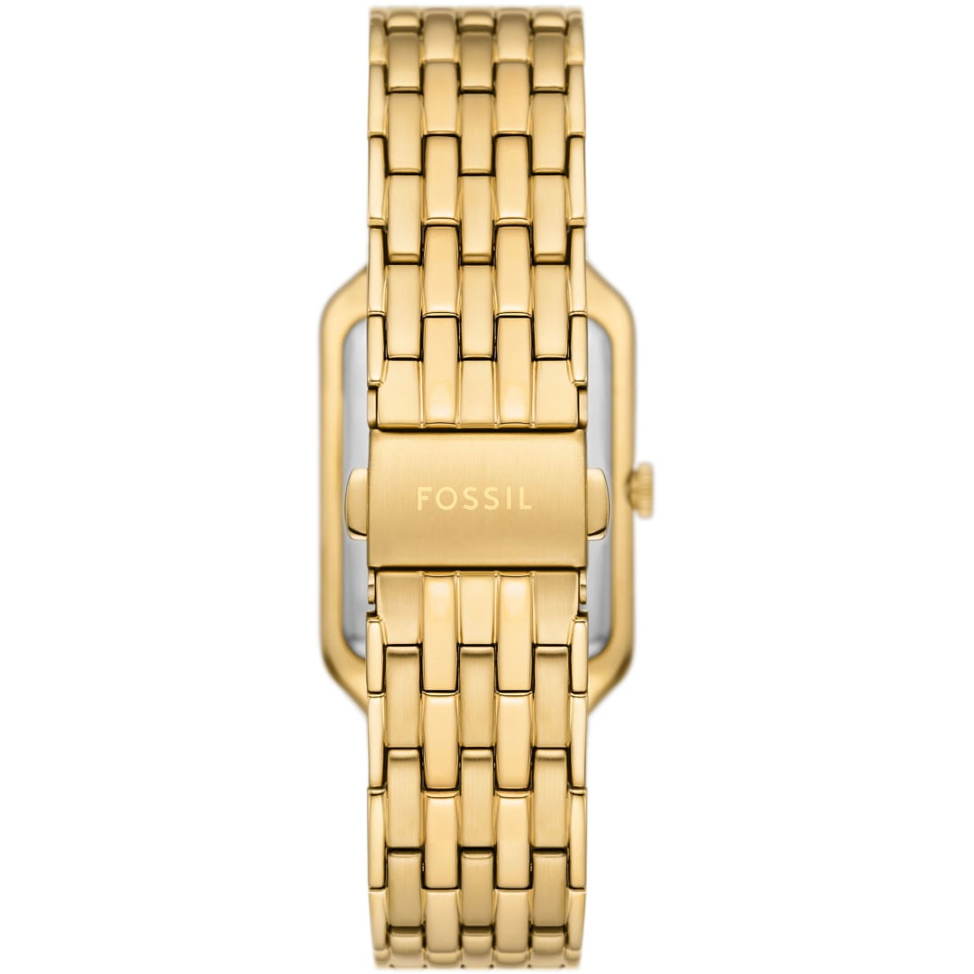 Fossil Raquel Date Goldig / Grün 26mm