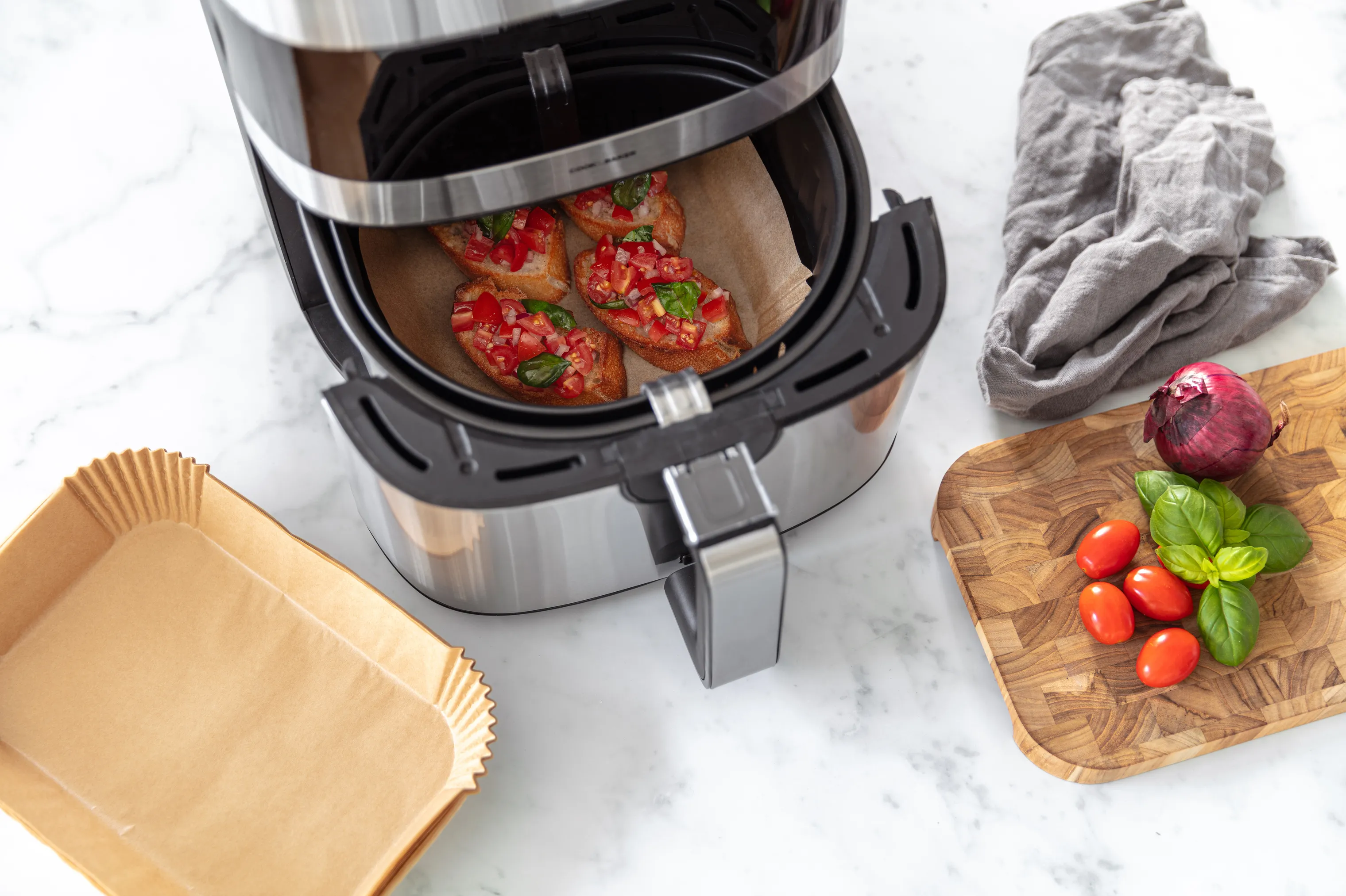 Cook & Baker Papirbakke til Airfryer - 100 stk.