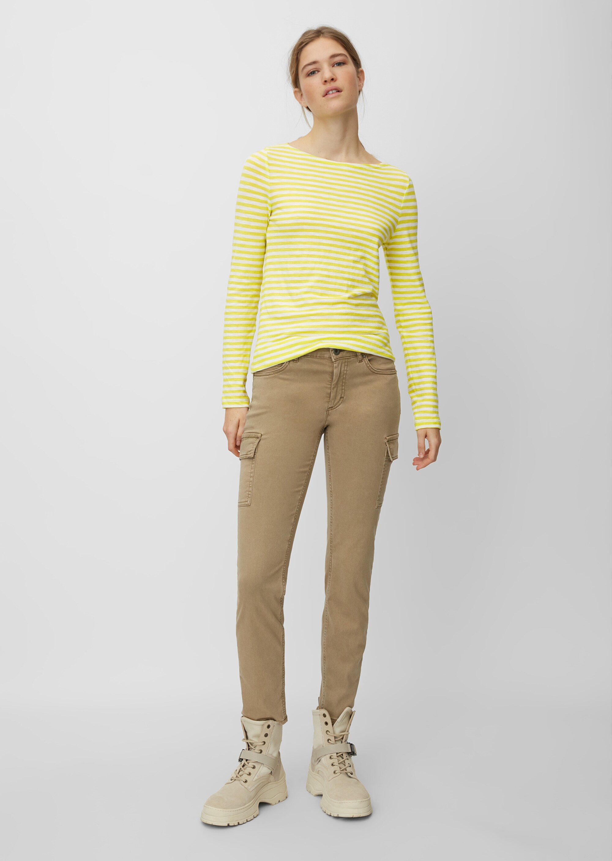 Longsleeve aus Organic-Cotton-Slub-Jersey