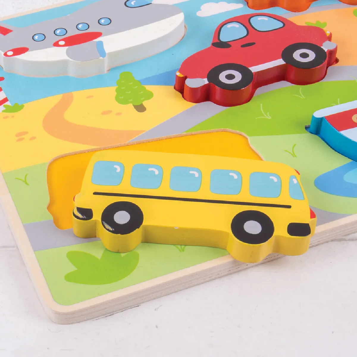 Bigjigs Toys Gros Puzzle Transport