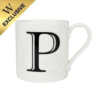 Waterstones Letter Mug P
