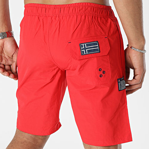 Short De Bain Rouge
