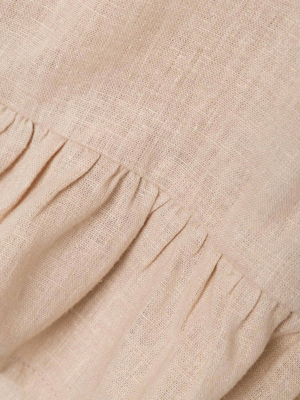 NAME IT top NKFFALINNEN beige