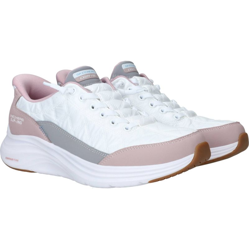 Skechers Skechers Slip-Ins Contour Foam  Cozy Fit Sneakers Roze Dames