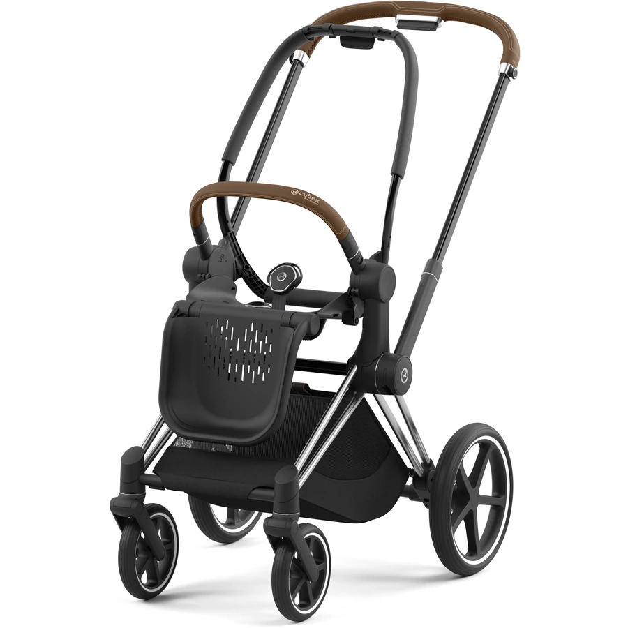 cybex PLATINUM Kombikinderwagen Priam Chrome Brown Dark Navy Conscious Collection