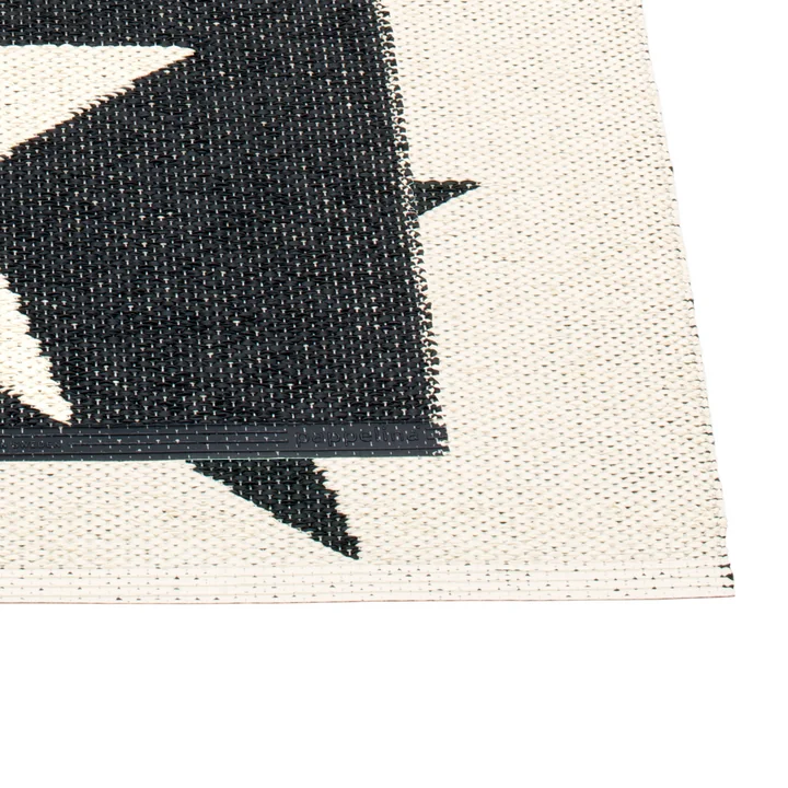 Pappelina - Viggo One Teppich, 70 x 90 cm, warm grey / vanilla