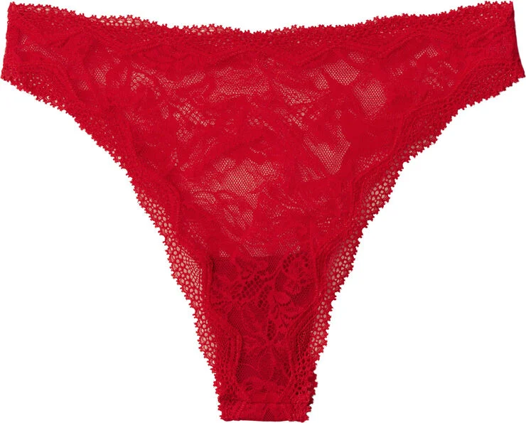Closely The bird high cut Red