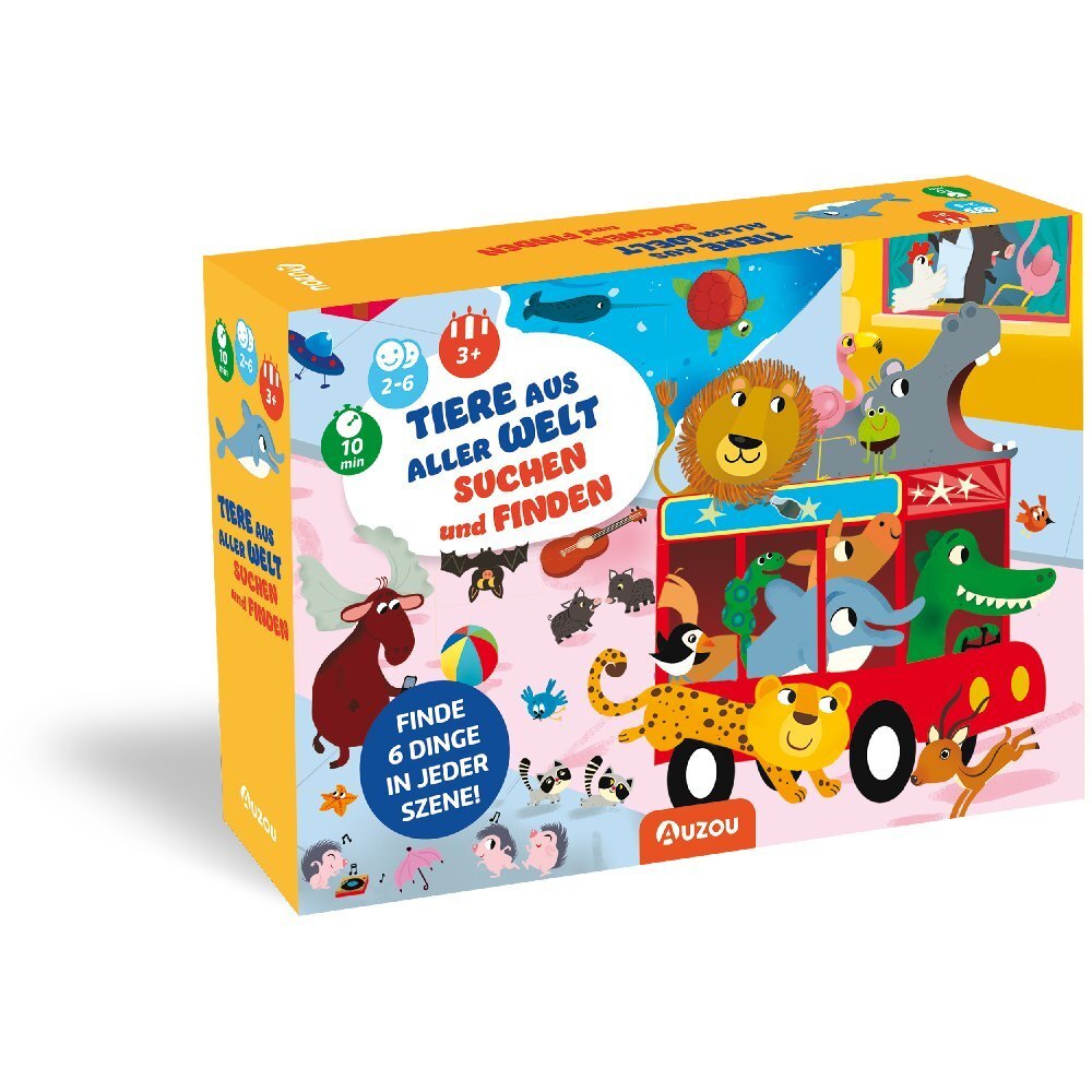 Tiere aus aller Welt suchen und finden (Spiel)