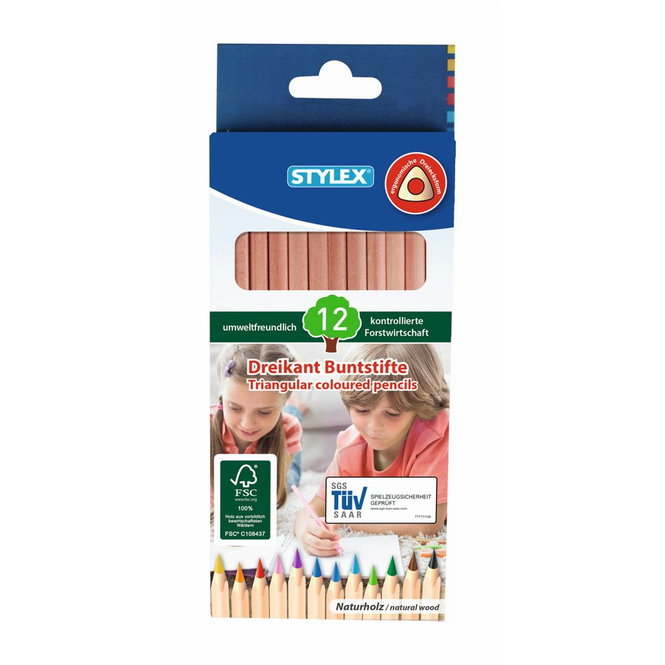 12 Buntstifte - Stylex