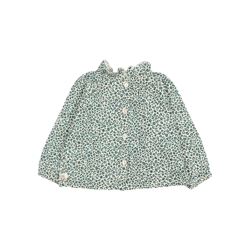 Baby Bluse Speckle Alpine Green