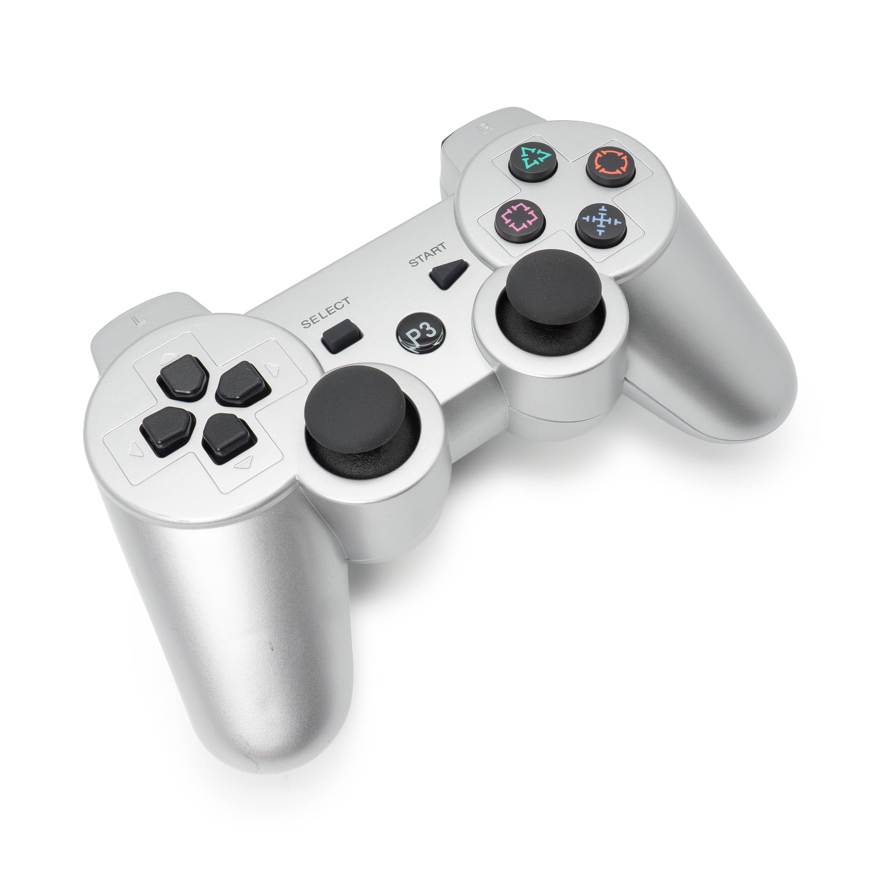 Doubleshock 3 Kabelloser Wireless Game Controller für Sony PlayStation PS3 - Silber