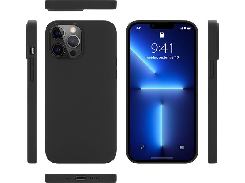 Nevox Back Cover StyleShell Shock iPhone 16 Pro Schwarz Schutzhülle für das Apple iPhone 16 Pro