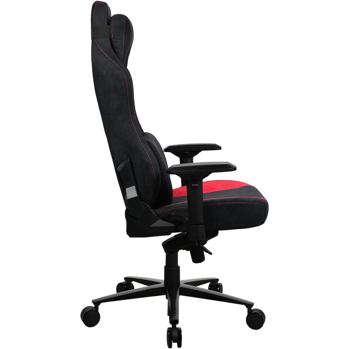 Arozzi Vernazza Supersoft Fabric gamingstol (sort/rød)