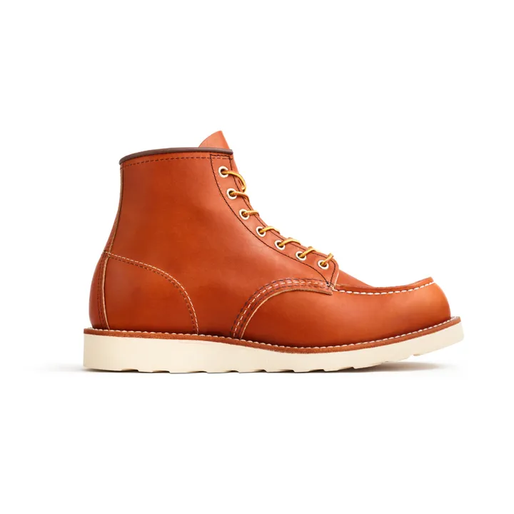 Red Wing Boots Moc Toe | Orange