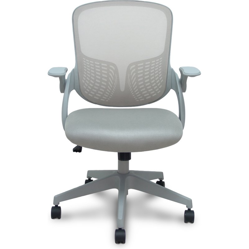 Chaise Opti544 dossier en maille assise 3D - Gris