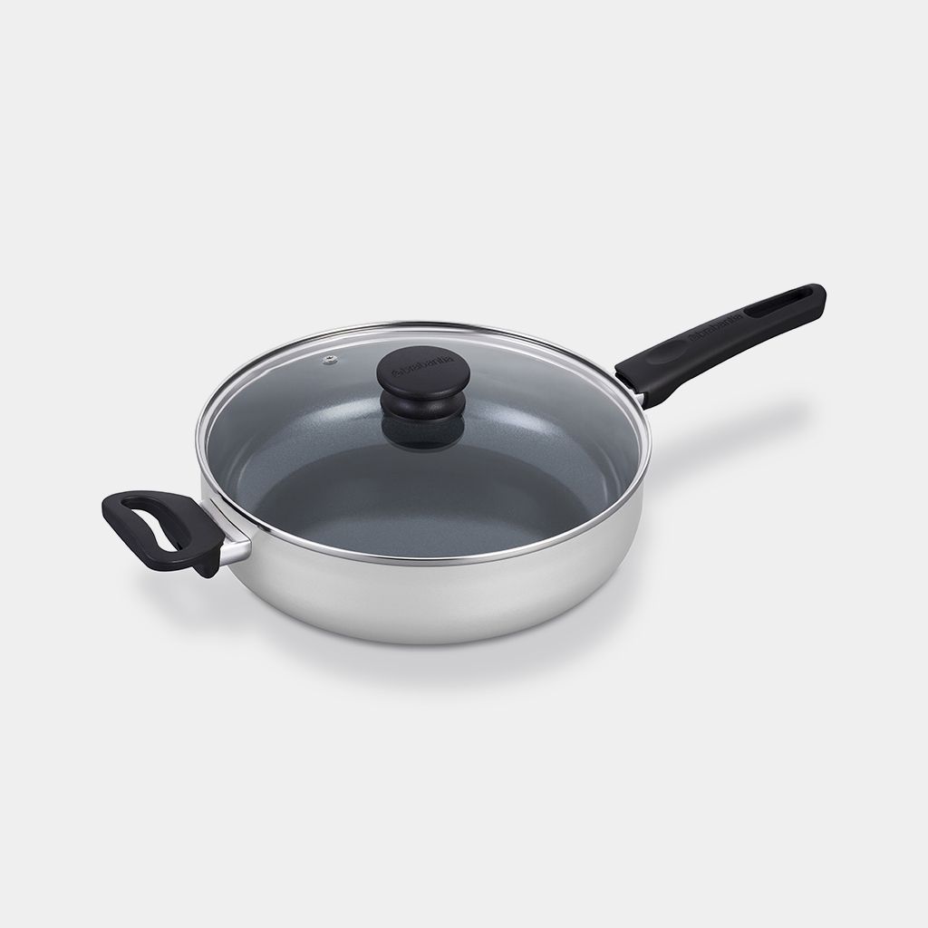 Indu  Hapjespan, 28 cm, anti-aanbaklaag - Light Grey