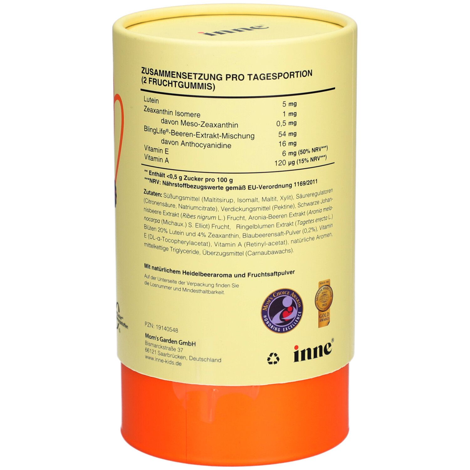 inne® Lutein Fruchtgummi