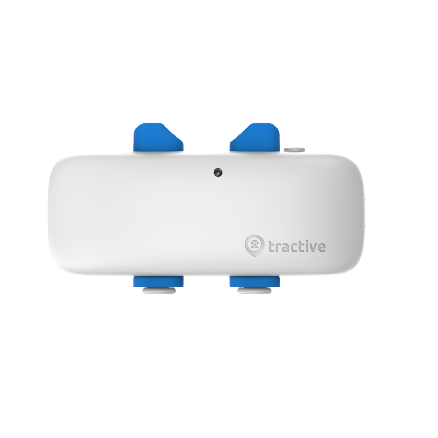 Rastreador GPS Tractive para Cães, Branco