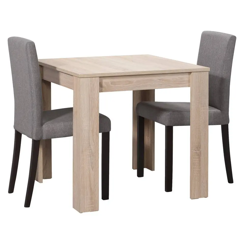 Eettafel Sepp - eikenkleur - 75x80x80 cm