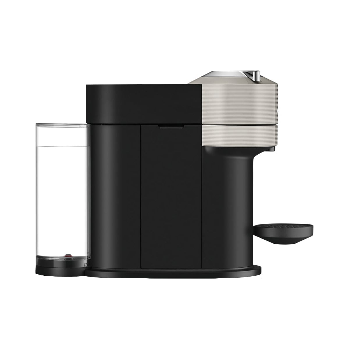 NESPRESSO® Vertuo Next kaffemaskin fra Krups, Lys grå