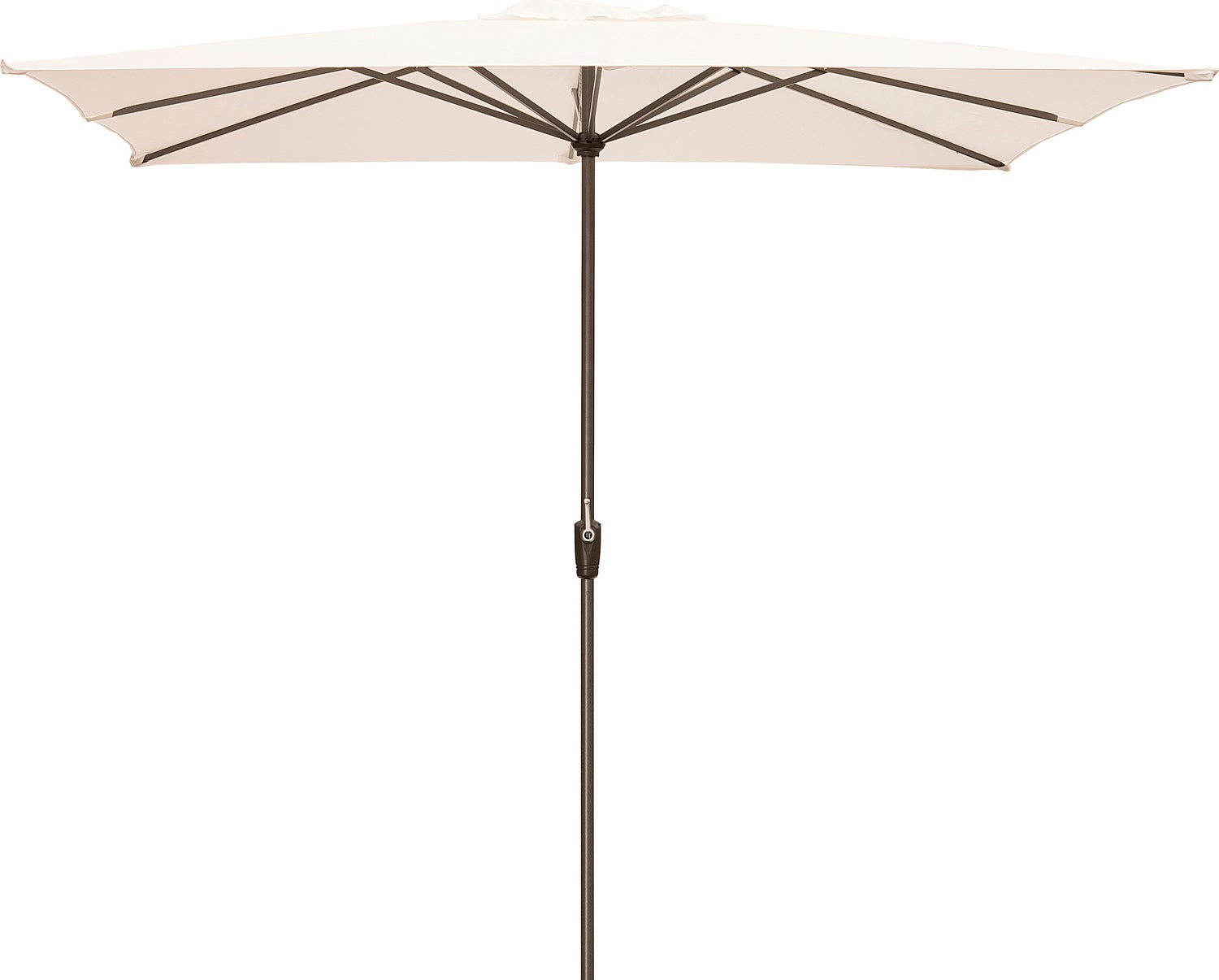 Intratuin parasol Pallini wit 80+UV 280 x 280 cm