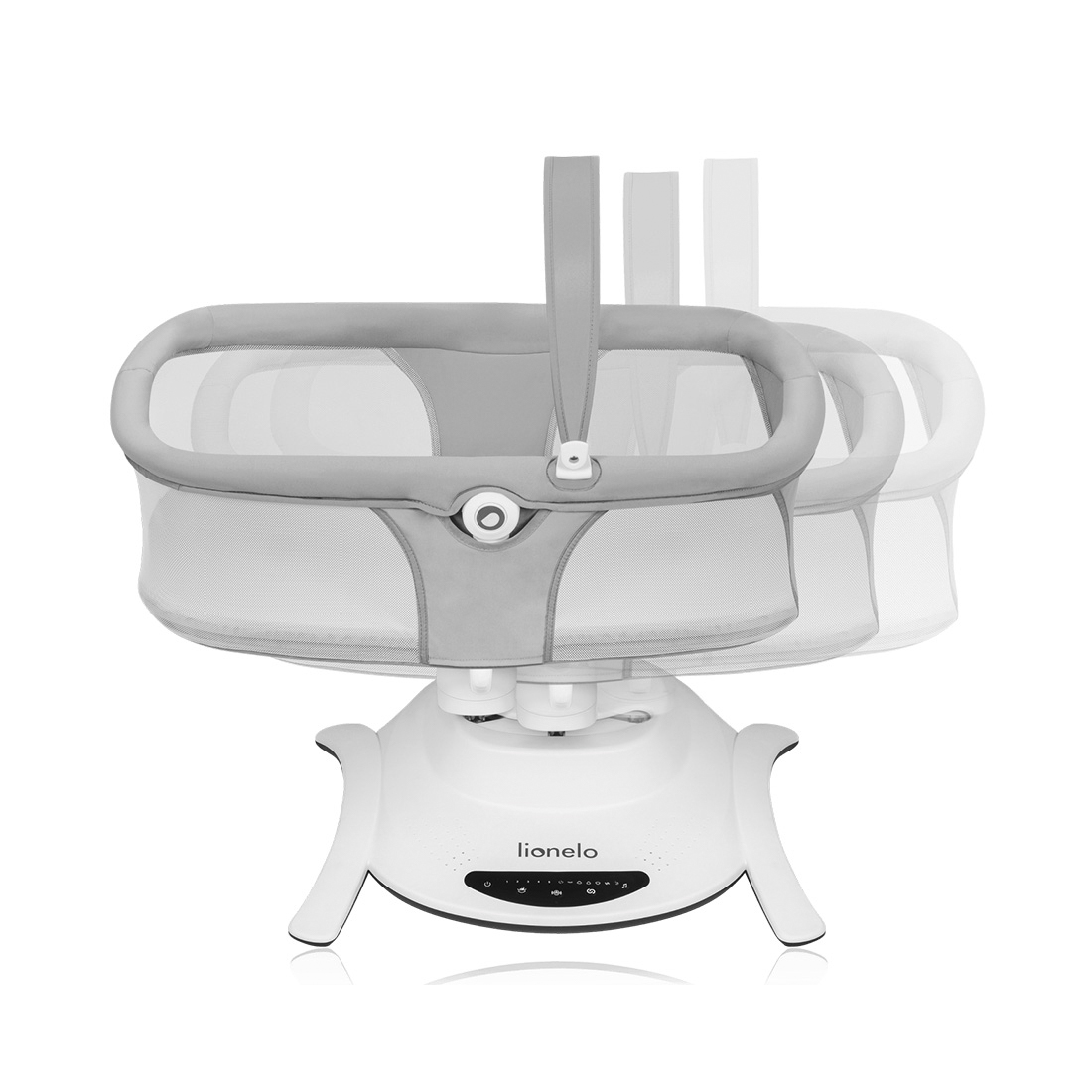 Lionelo Babyschaukel-Set Bella Grey Concrete