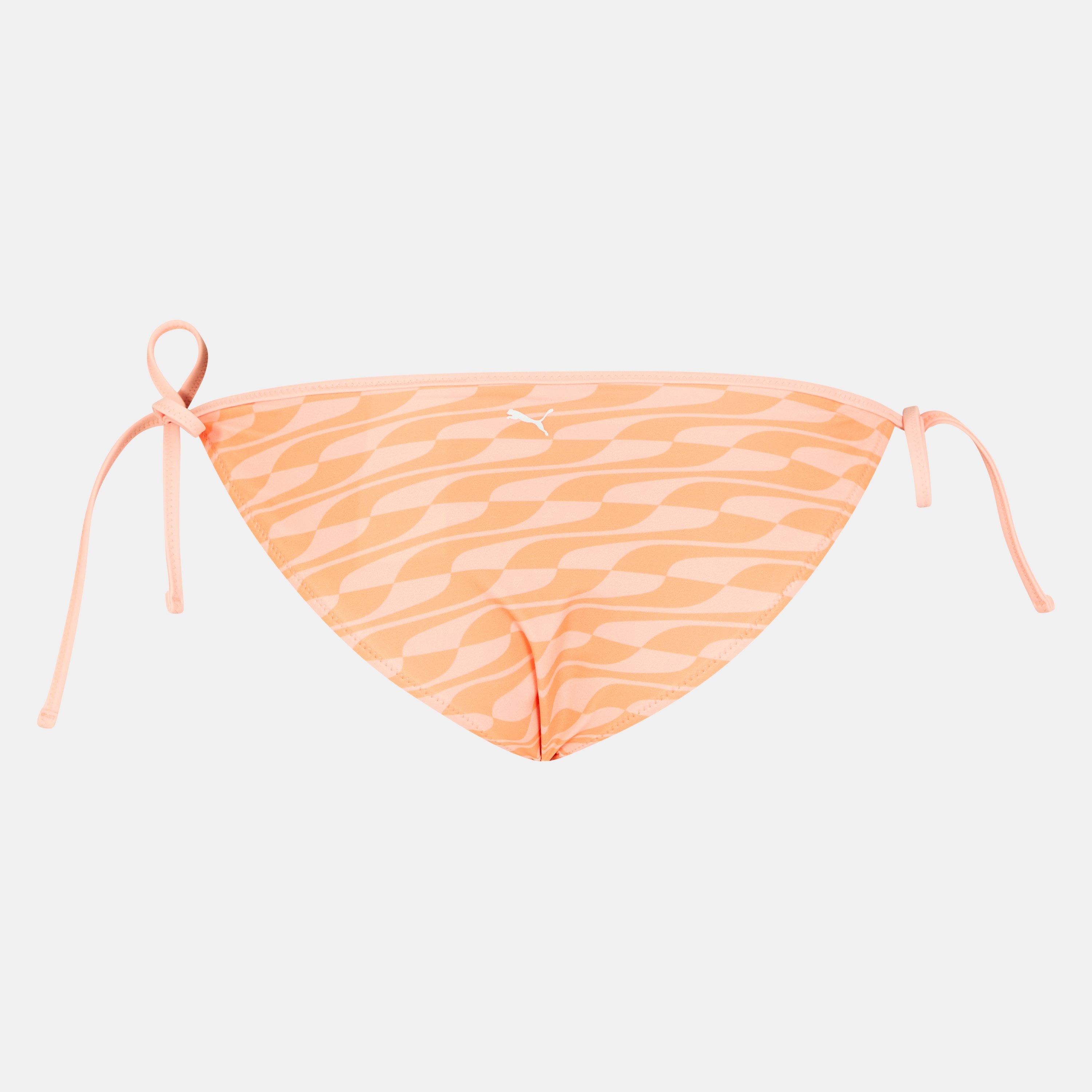 Puma Swimming Foreswim Side Tie Bikini Bottoms Womens