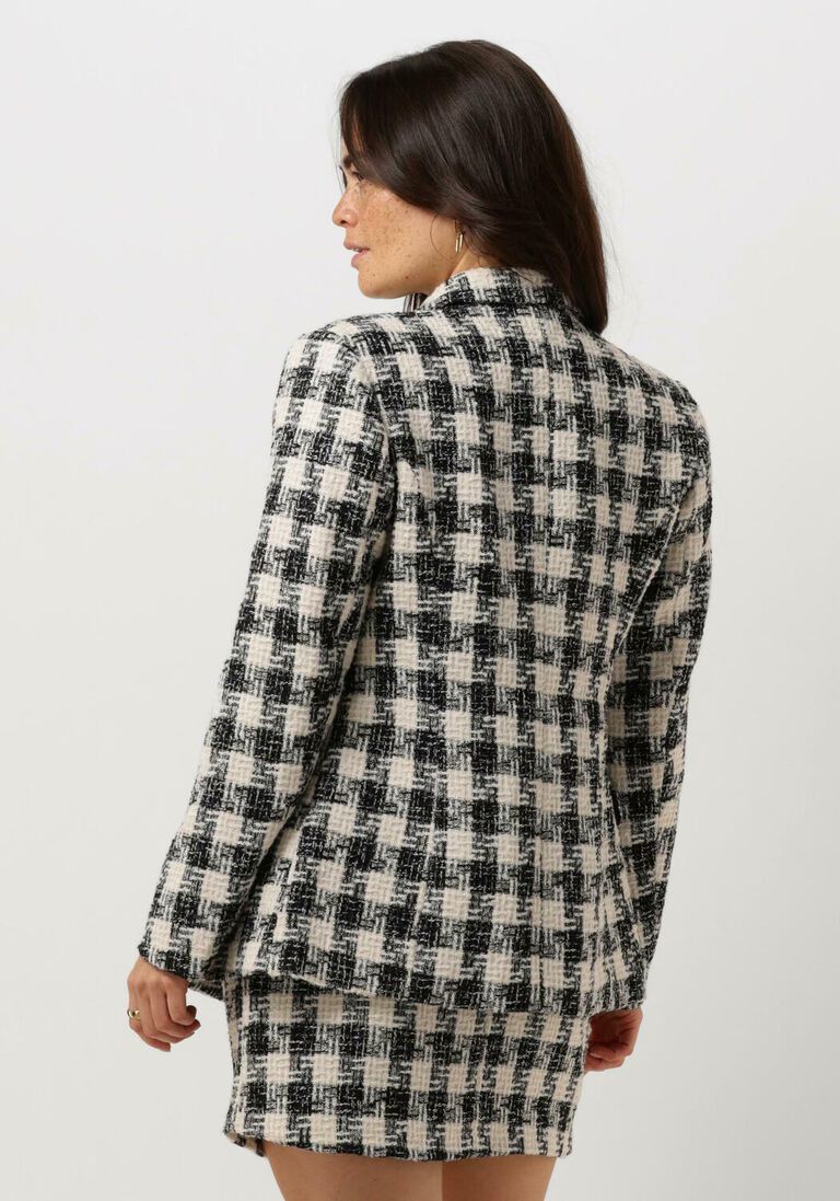 NEO NOIR zwarte neo noir blazer vivi chic boucle blazer