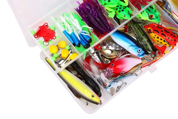 Kit de Leurres Fish4All Multi Lure Box (141 Pièces)