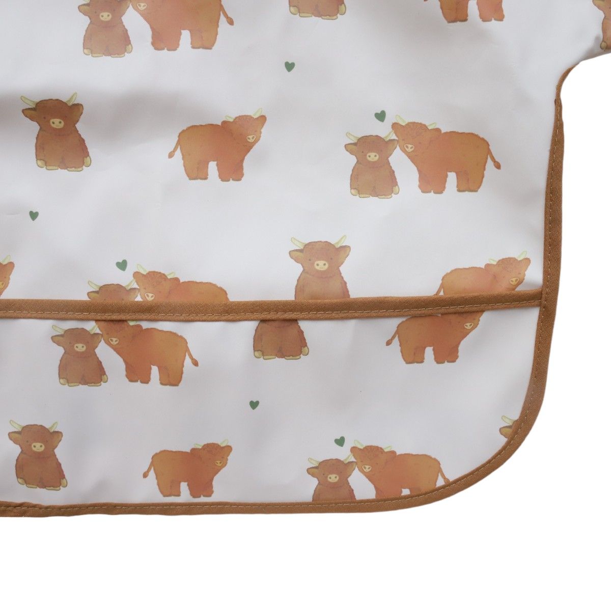Bavoir tablier manches longues 1-3 ans - Bébé Highland Petit toi
