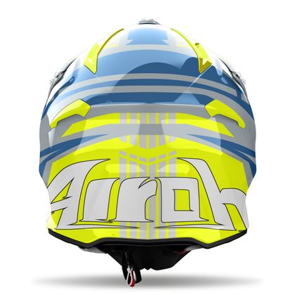 Casque cross Airoh AVIATOR ACE 2 - PROUD 2024 - Jaune / Noir