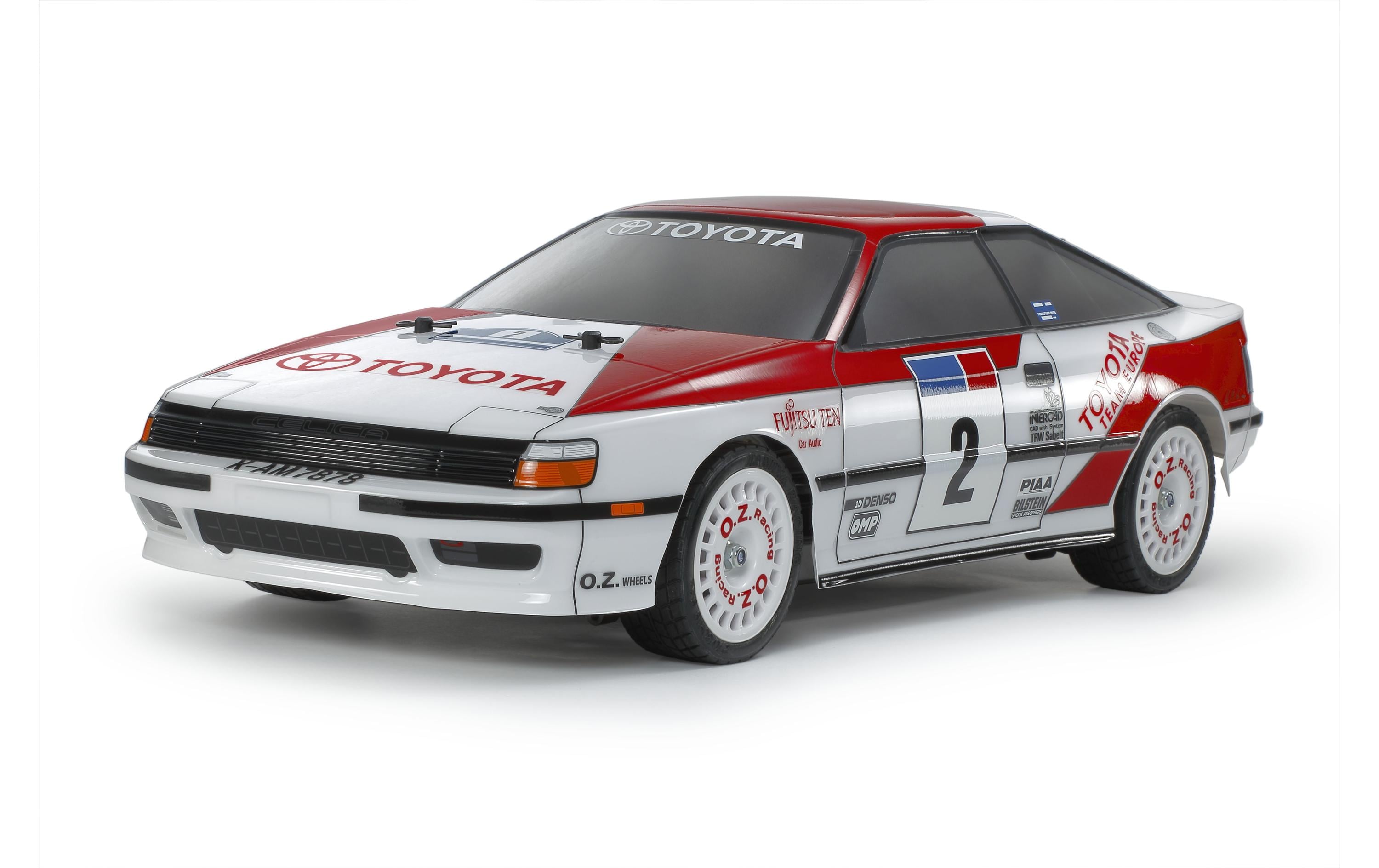 Tourenwagen Toyota Celica GT-Four, TT-02, Bausatz, 1:10Toyota Celica GT-Four (ST165) On-Road Modell auf bewährtem TT02 Chassis