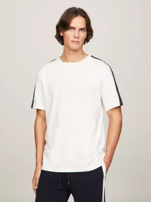 Camiseta TH Established Logo Tape Lounge