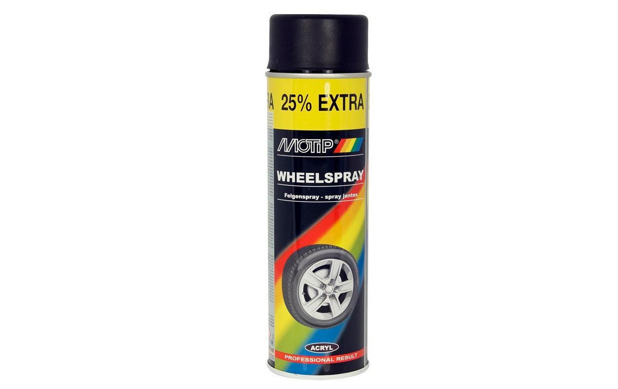 Felgenspray, 500 ml, Schwarz mattSprühlack