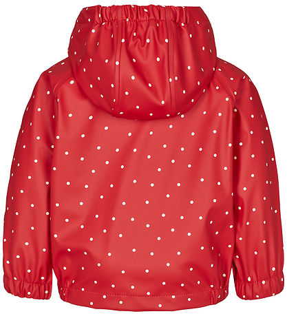 MarMar Regenkleidung m. Träger - PU - Oddy - Rot Dew Dot