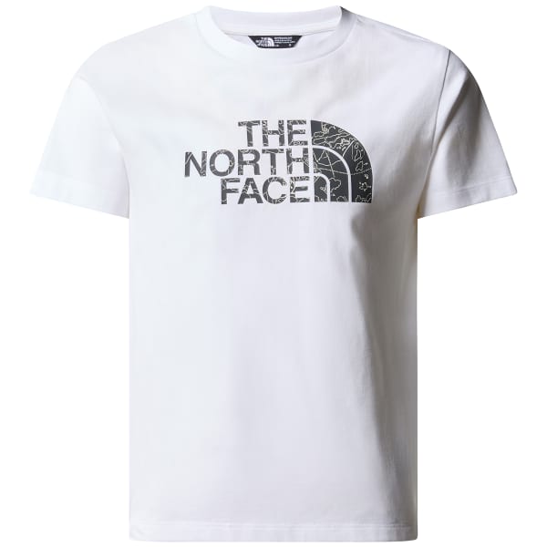 T-shirt THE NORTH FACE B S/S EASY TEE TNF TNF WHITE/ASPHALT GREY