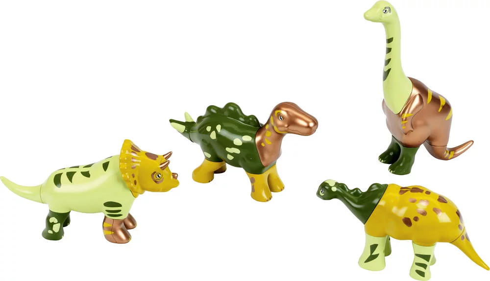 EARLY STEPS -  GRANDS DINOSAURES MAGNETIQUES FUNNY PUZZLE