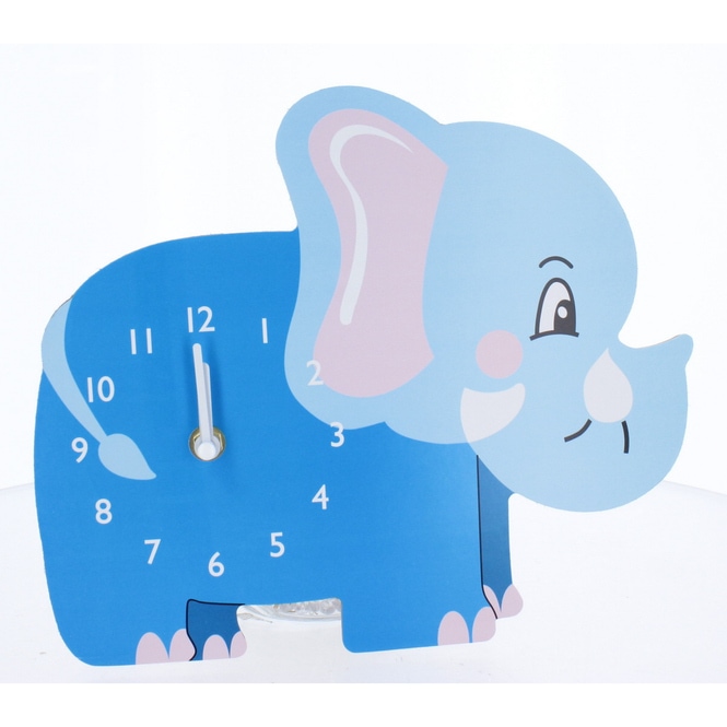 Kinderwanduhr Elefant - ca. 26,5 x 3,5 x 22 cm