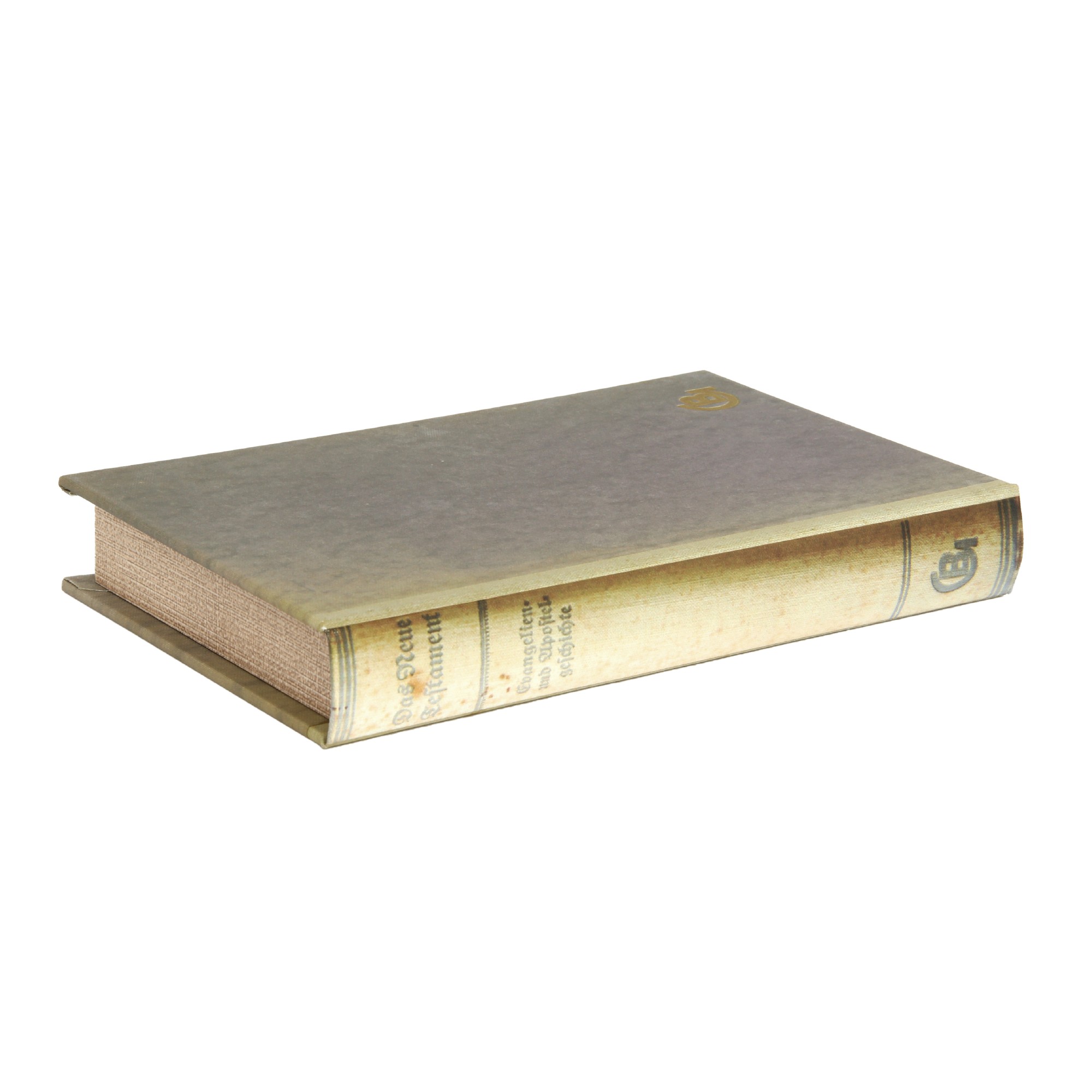 Buchhülle 'Das Neue Testament', T 3 cm, B 15 cm, H 22 cm von fischer's lagerhaus