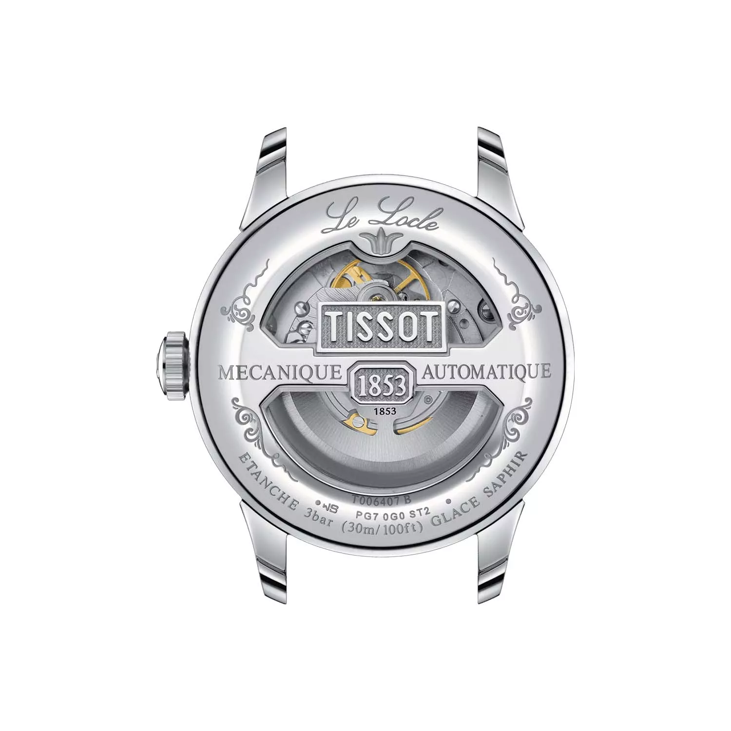 Tissot Le Locle Powermatic 80 Open Heart T0064071103302