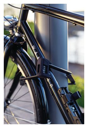 Antivol Pliable Abus Bordo 6000C/90 Noir   Support SHFL