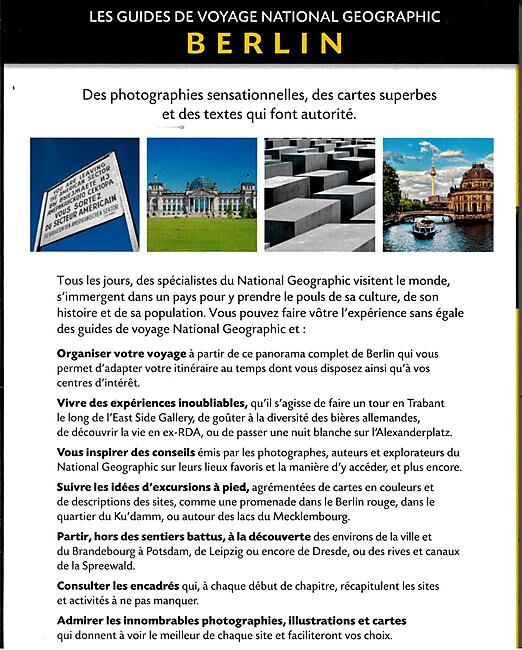 NATIONAL GEOGRAPHIC - BERLIN NATIONAL GEOGRAPHIC