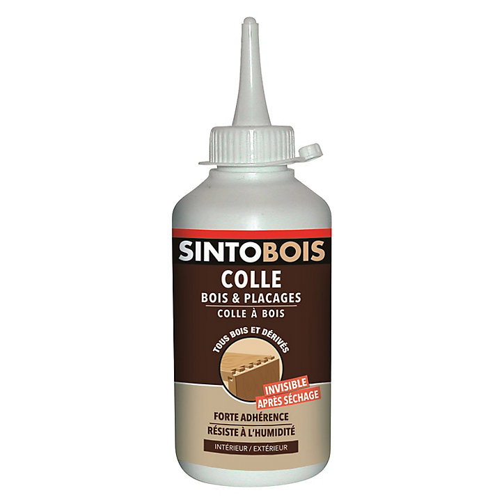 Colle à bois tous bois et dérivés Sintobois 250g