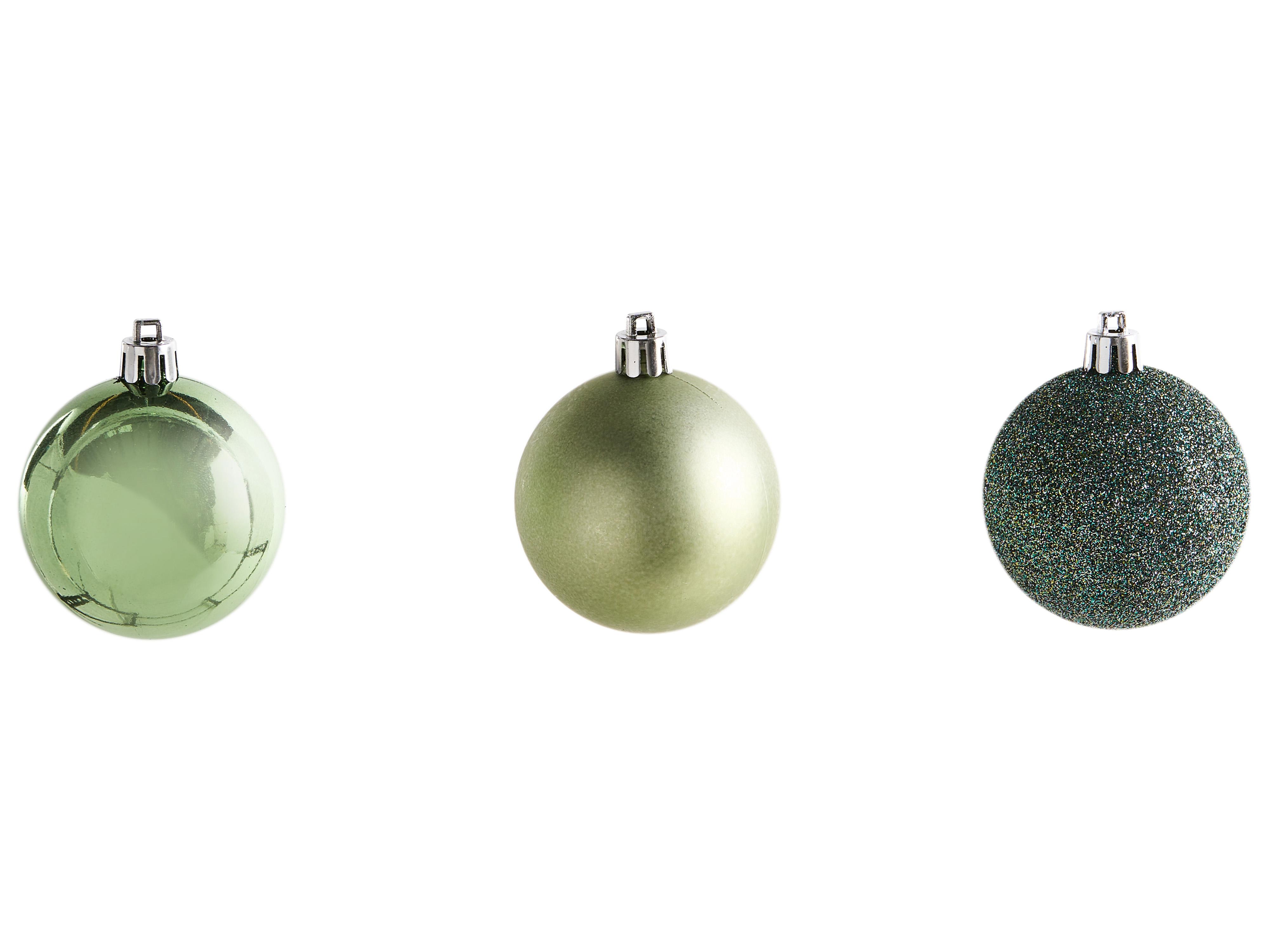 Set van 60 kerstballen TYIN Groen