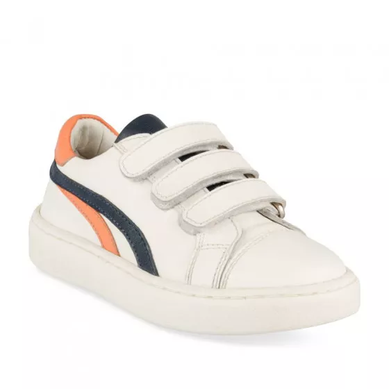 Baskets BLANC MEGIS KIDS