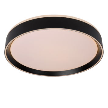 Lucide NURIA plafonnière Ø 40 cm LED dimb. 2700K 3 StepDim Zwart