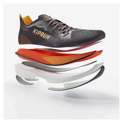 Chaussures Running Kiprun KD900X LD2 Violet/Orange